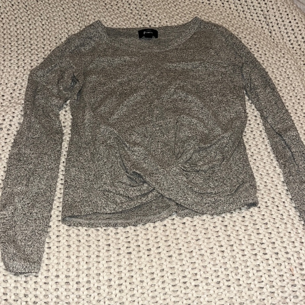 Womens Tan Long Sleeve Shirt